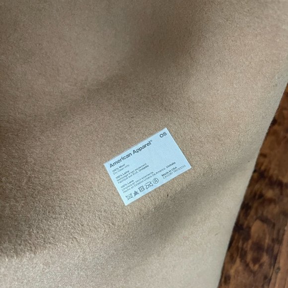 American Apparel 100% wool floppy hat - Picture 3 of 3